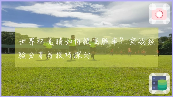 世界杯竞猜如何提高胜率？实战经验分享与技巧探讨